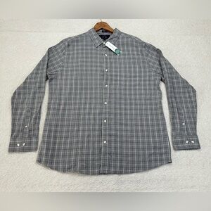 Stitch Fix Sustainable Lightweight Flannel Gray Men’s Size XL NEW WITH TAGS